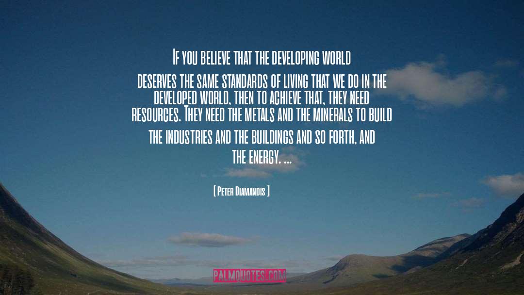 Developing World quotes by Peter Diamandis