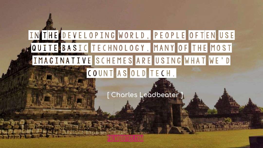 Developing World quotes by Charles Leadbeater