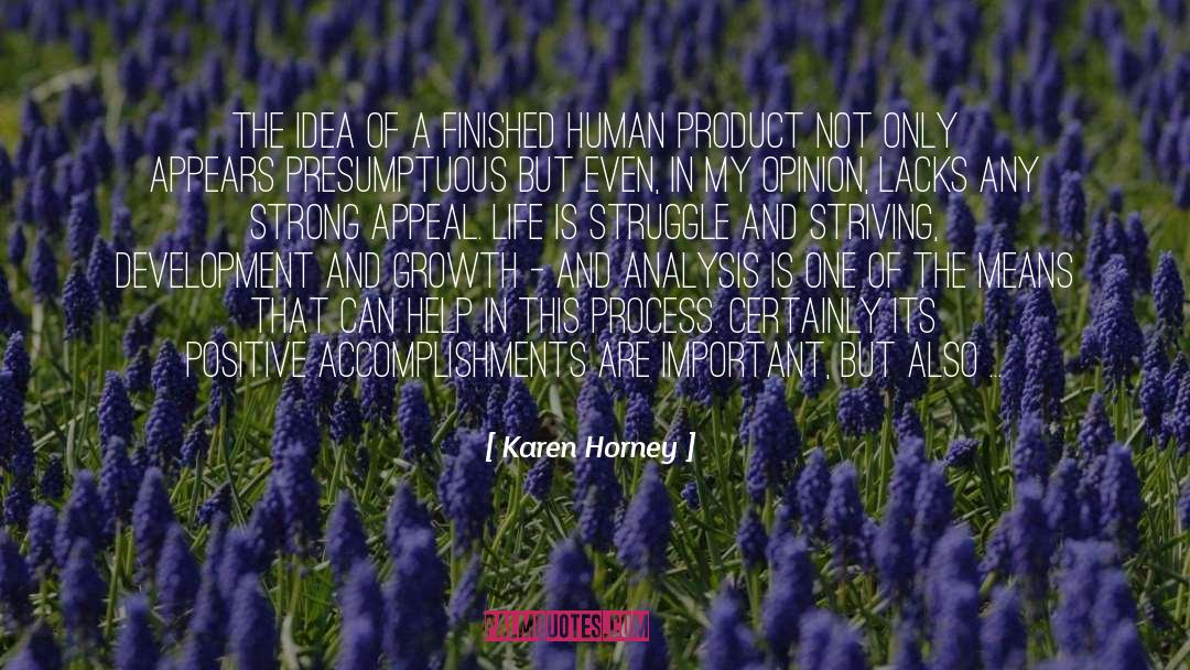 Development And Growth quotes by Karen Horney