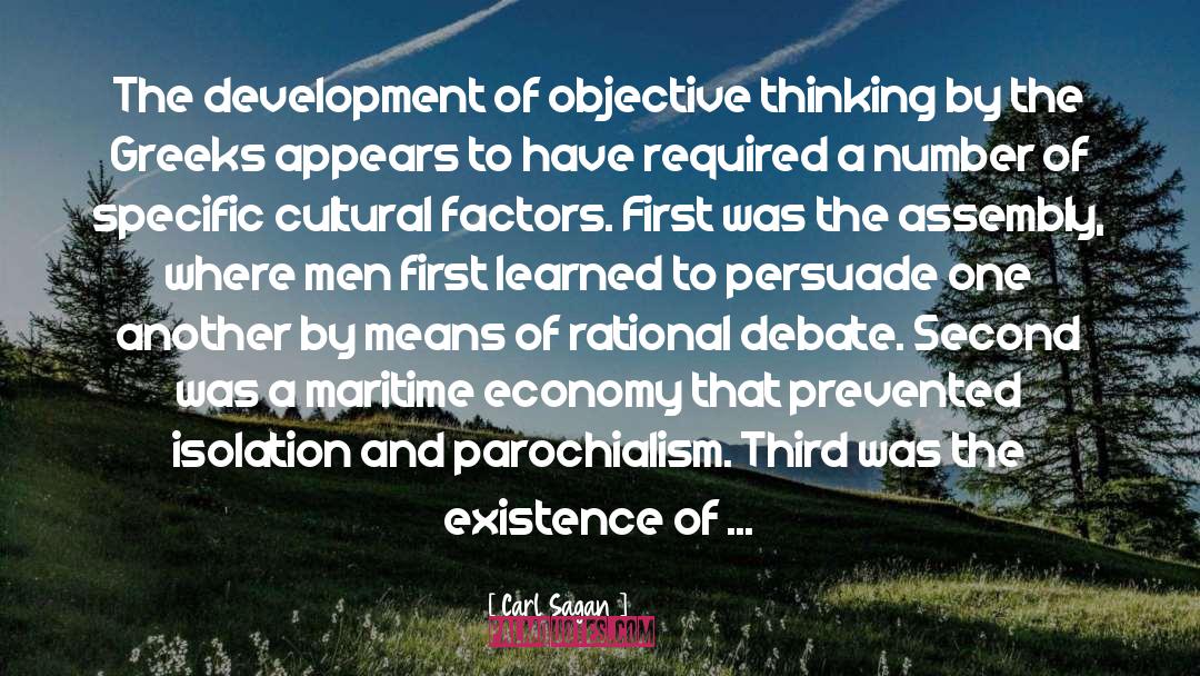 Development Of Society quotes by Carl Sagan