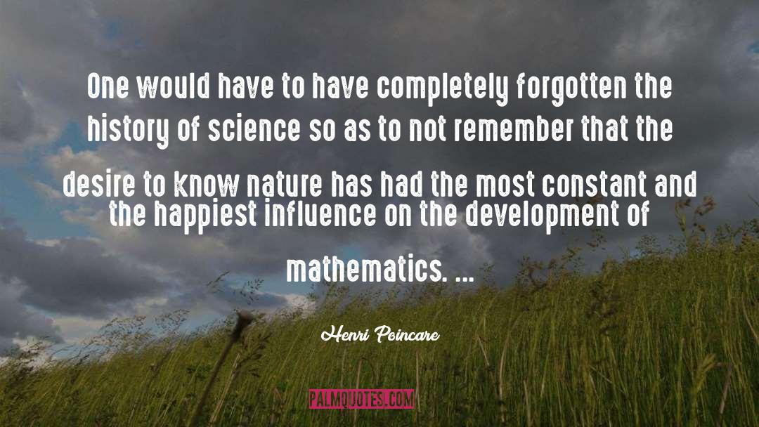 Development quotes by Henri Poincare