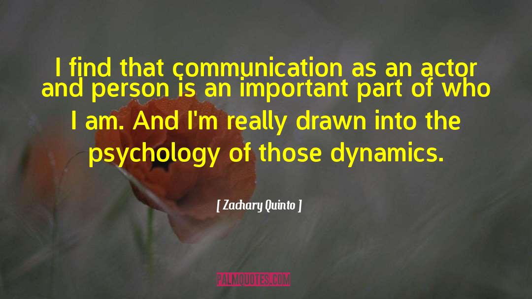 Developmental Psychology quotes by Zachary Quinto