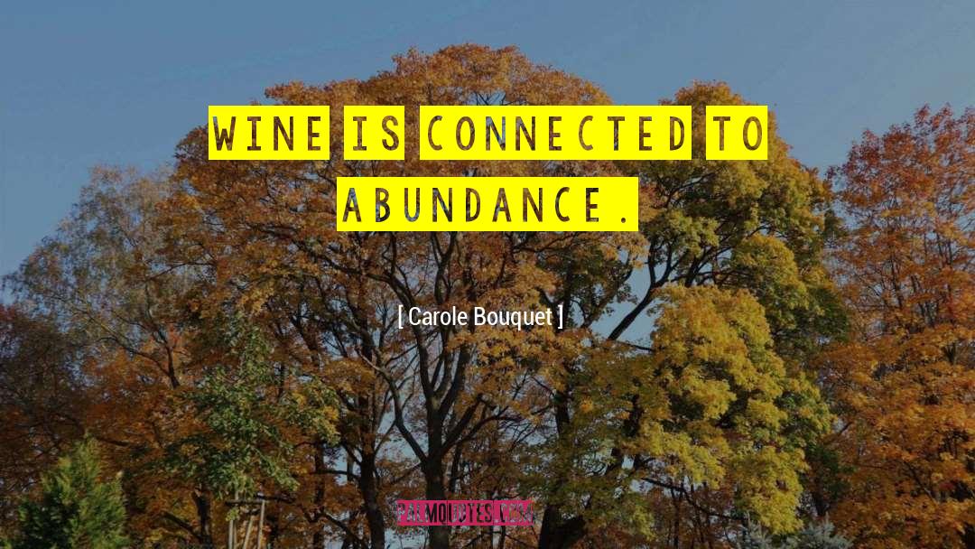 Devenish Wine quotes by Carole Bouquet