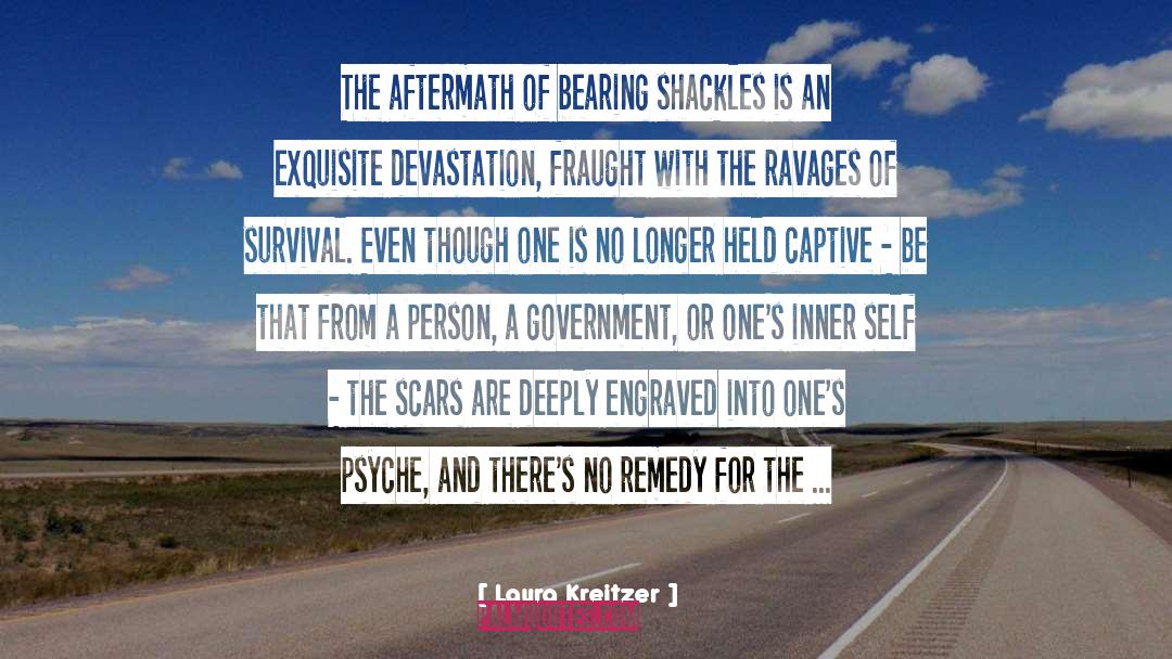 Devestation quotes by Laura Kreitzer