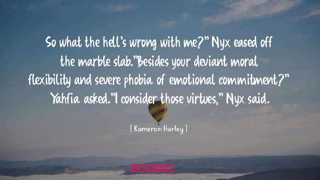 Deviant quotes by Kameron Hurley