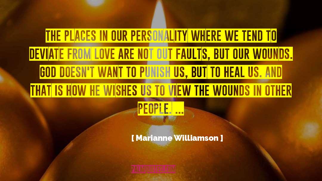 Deviate quotes by Marianne Williamson