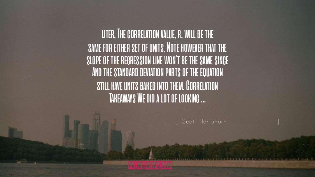Deviation quotes by Scott Hartshorn