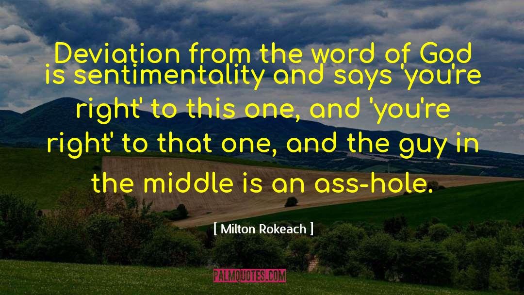 Deviation quotes by Milton Rokeach