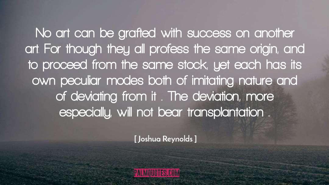 Deviation quotes by Joshua Reynolds