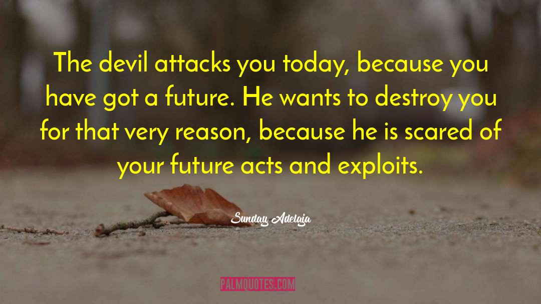 Devil Blush quotes by Sunday Adelaja
