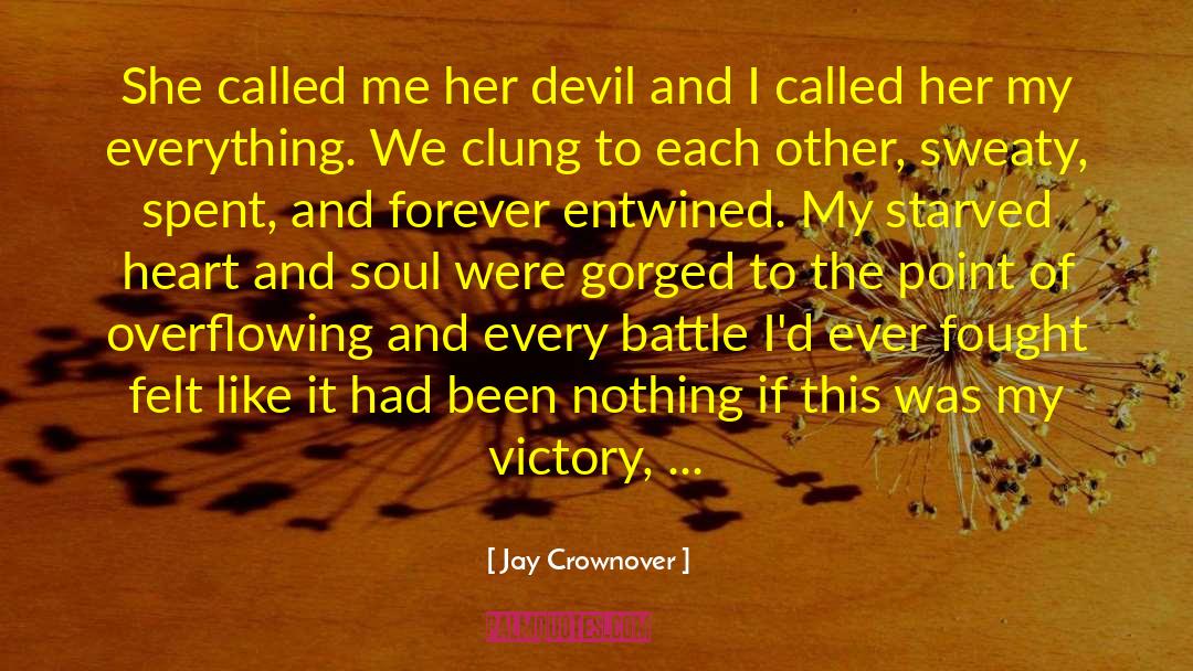 Devil Blush quotes by Jay Crownover