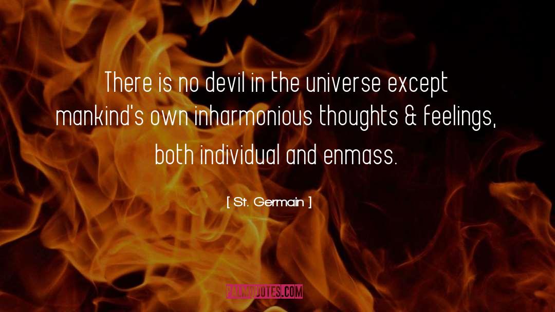 Devil In Massachusetts quotes by St. Germain