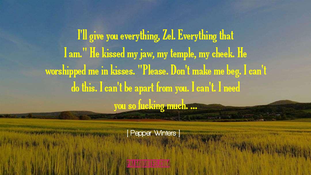 Devil Kisses quotes by Pepper Winters