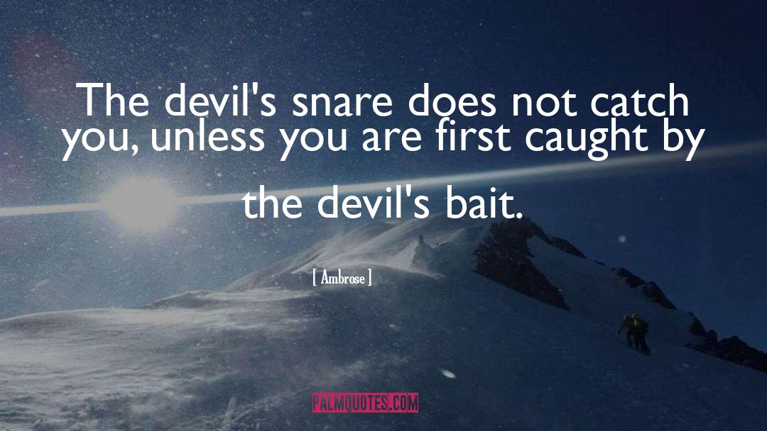 Devil Latin quotes by Ambrose