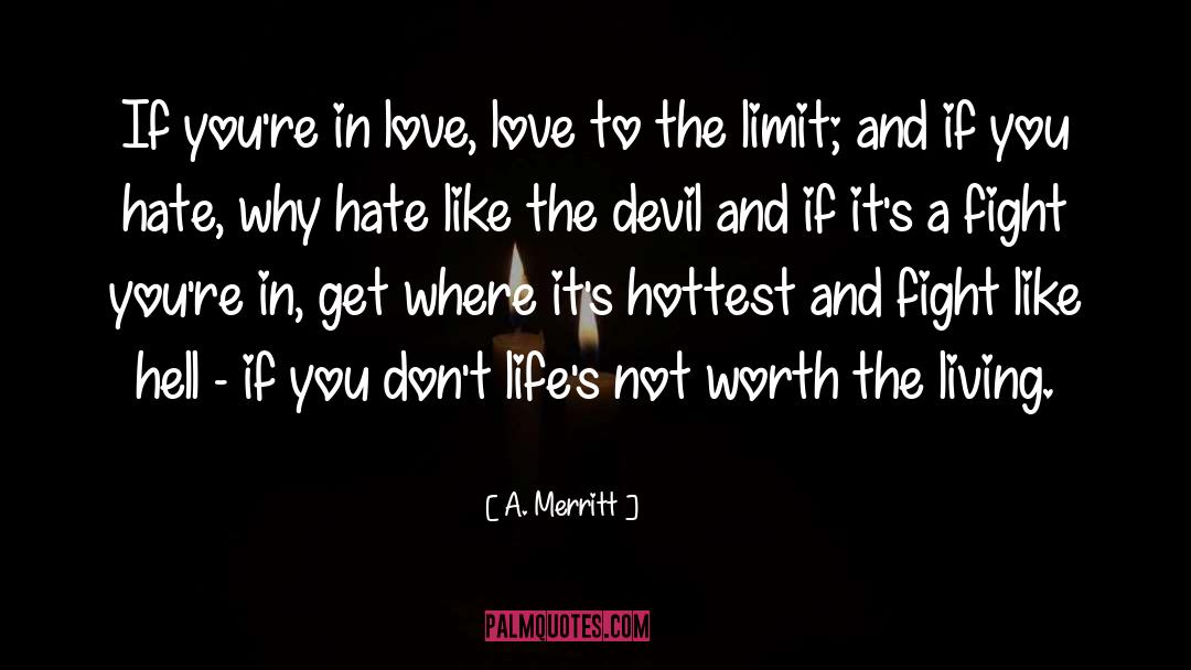 Devil Life quotes by A. Merritt