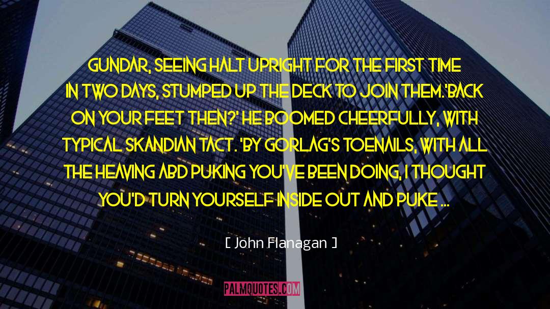 Devil S Trap quotes by John Flanagan