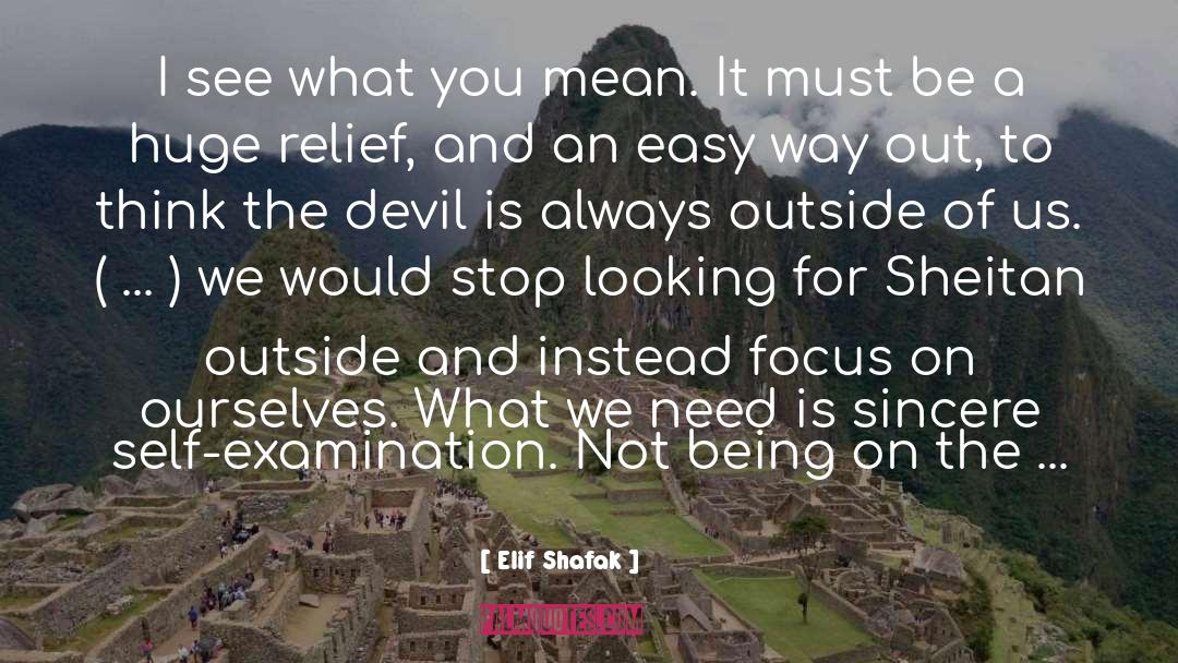 Devil Worship quotes by Elif Shafak