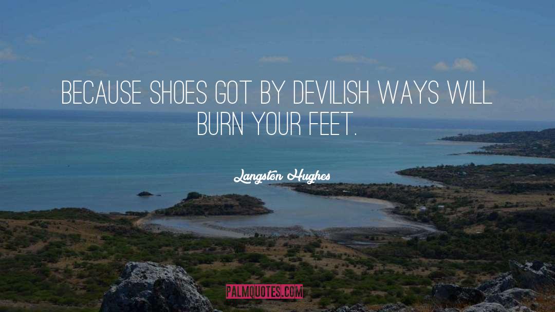 Devilish quotes by Langston Hughes