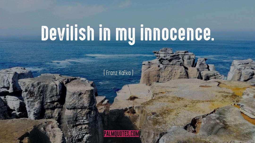 Devilish quotes by Franz Kafka