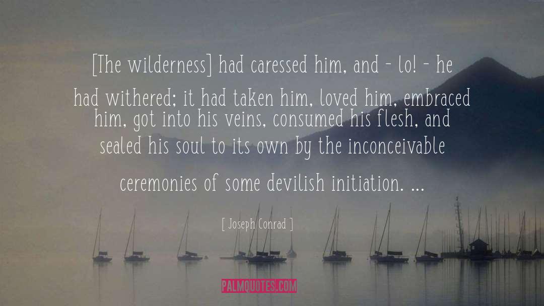 Devilish quotes by Joseph Conrad