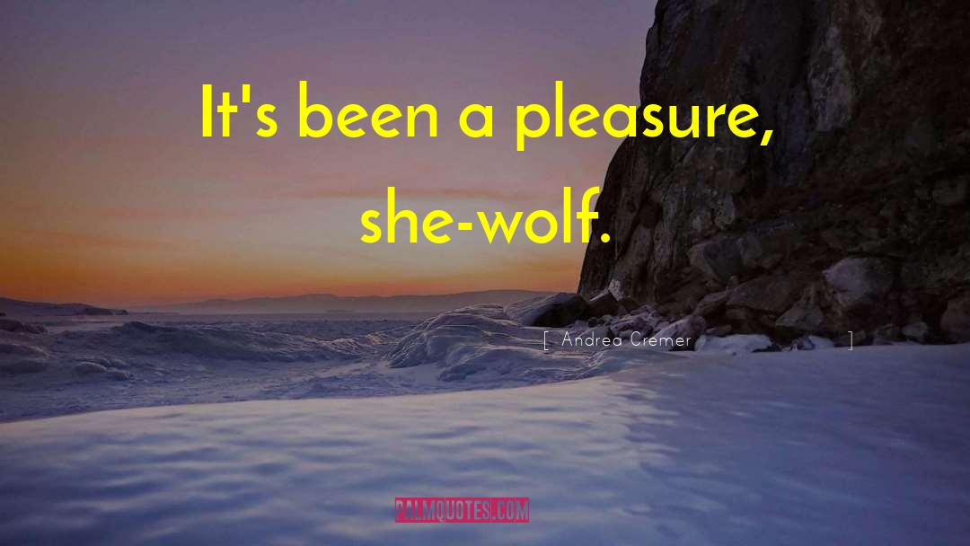 Devilish Wolf quotes by Andrea Cremer