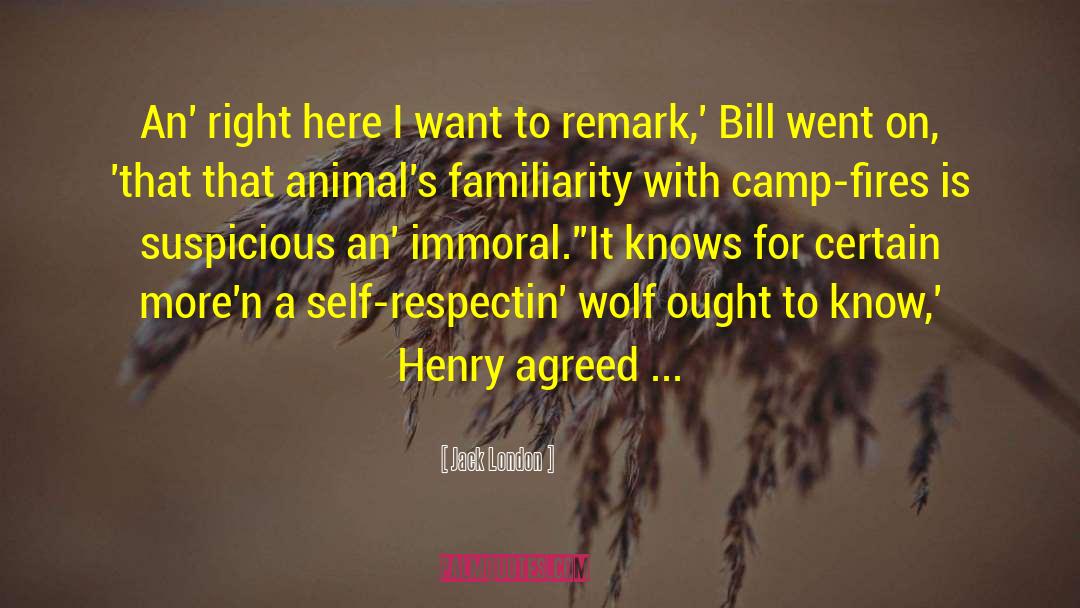 Devilish Wolf quotes by Jack London