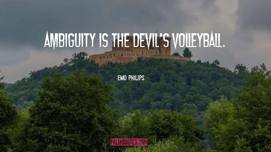 Devils Advocate quotes by Emo Philips