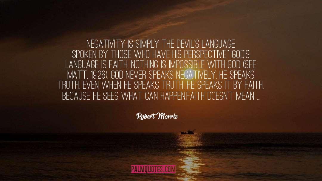 Devils Daughter quotes by Robert Morris