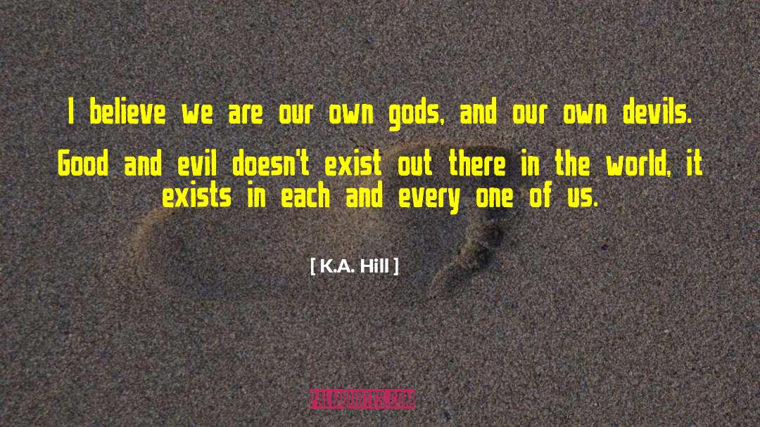Devils quotes by K.A. Hill