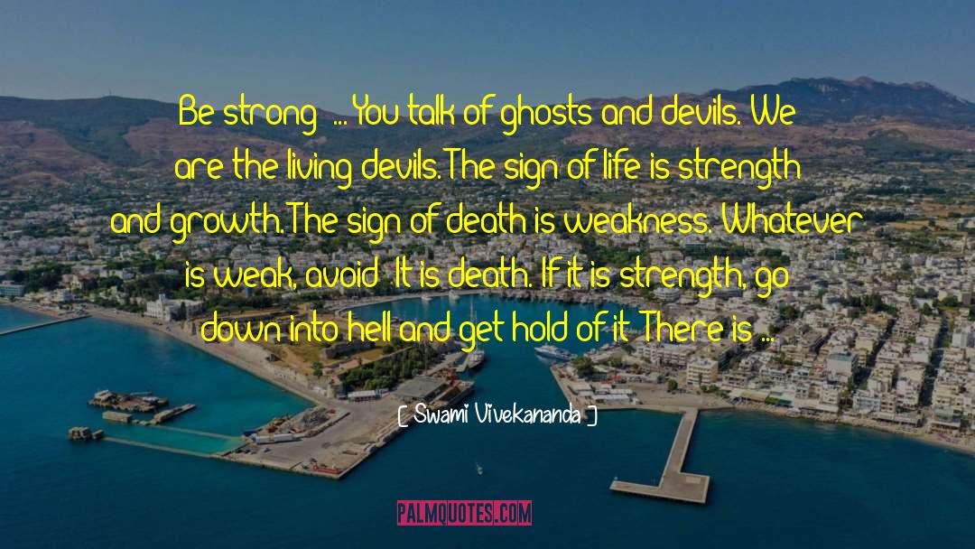 Devils quotes by Swami Vivekananda