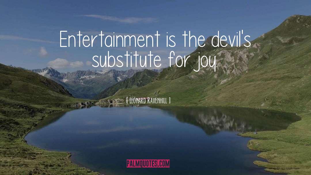 Devils quotes by Leonard Ravenhill
