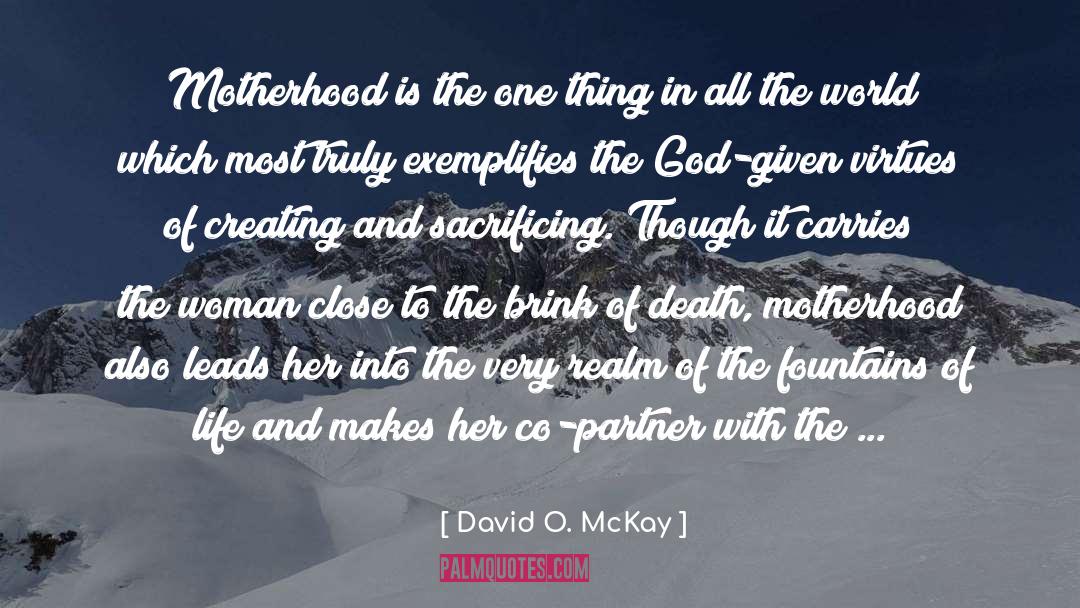 Devin Mckay quotes by David O. McKay