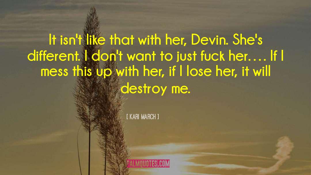 Devin Pheris quotes by Kari March