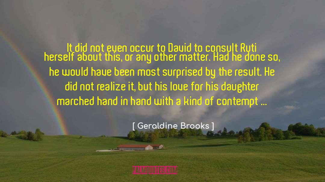 Devincent Brooks quotes by Geraldine Brooks