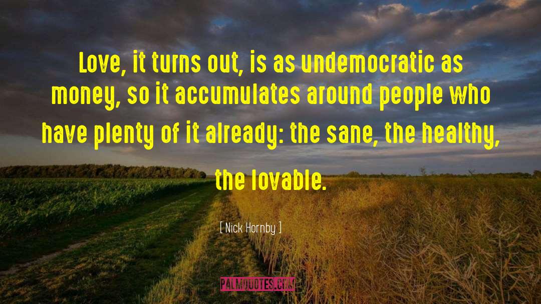 Devine Love quotes by Nick Hornby