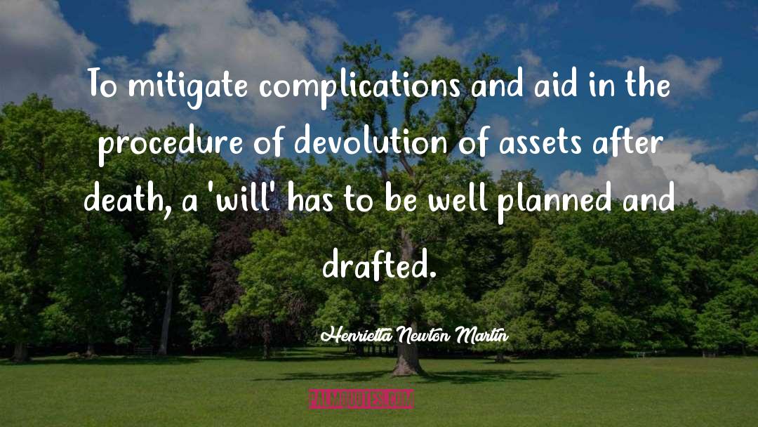 Devolution quotes by Henrietta Newton Martin