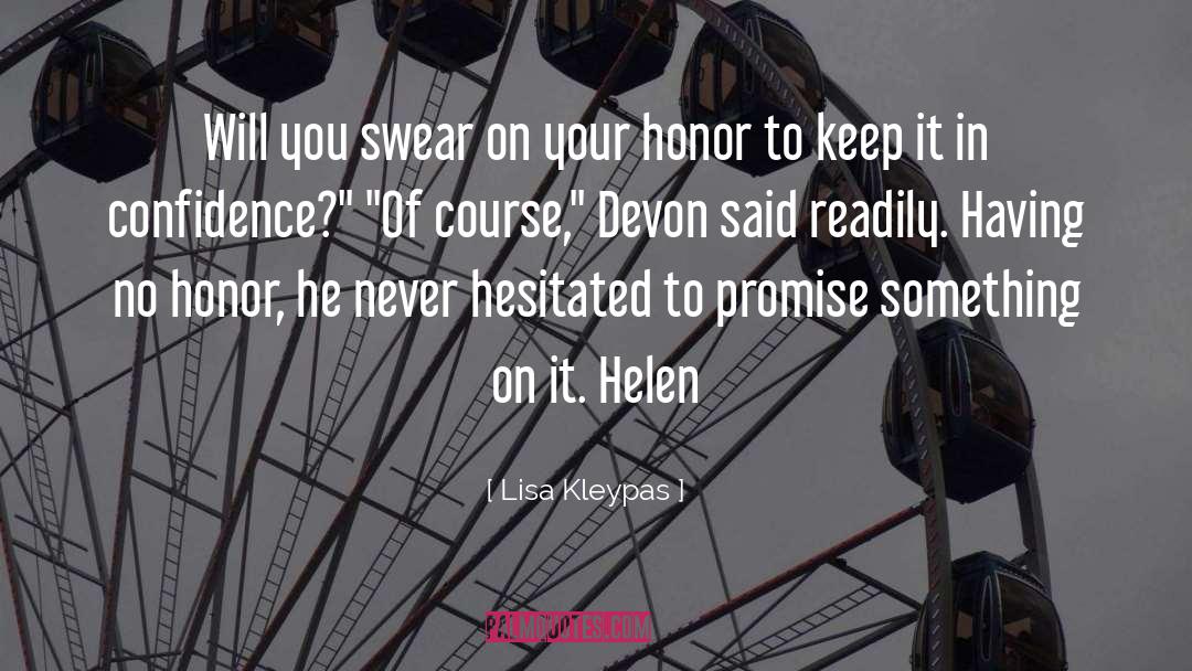 Devon Malcolm quotes by Lisa Kleypas