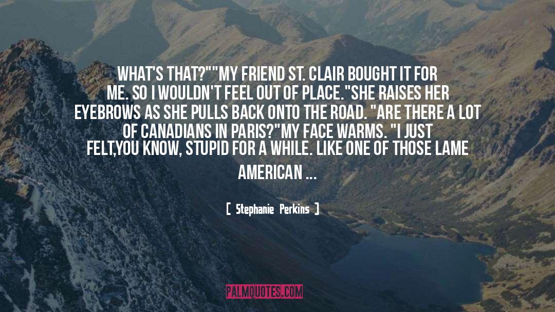 Devon S Choice quotes by Stephanie Perkins
