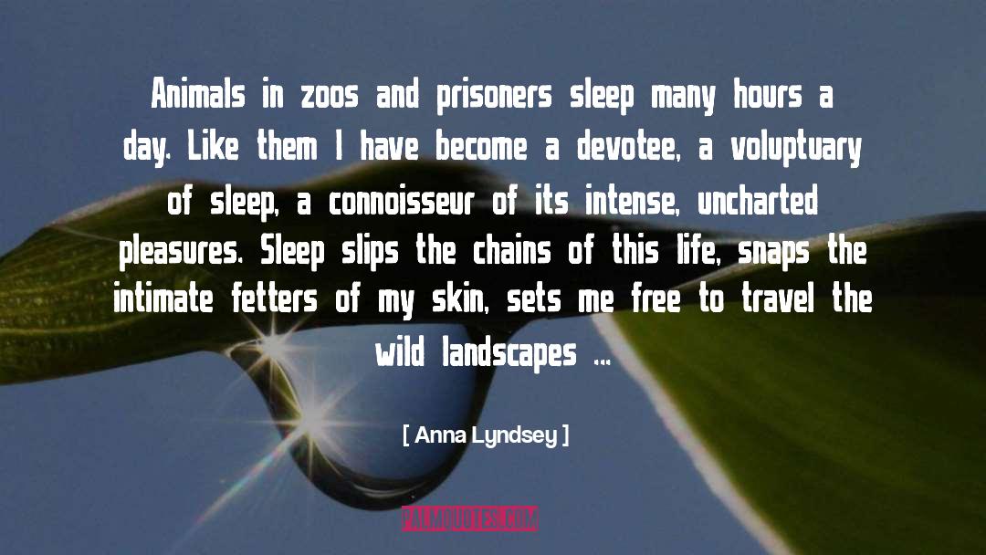 Devotee quotes by Anna Lyndsey