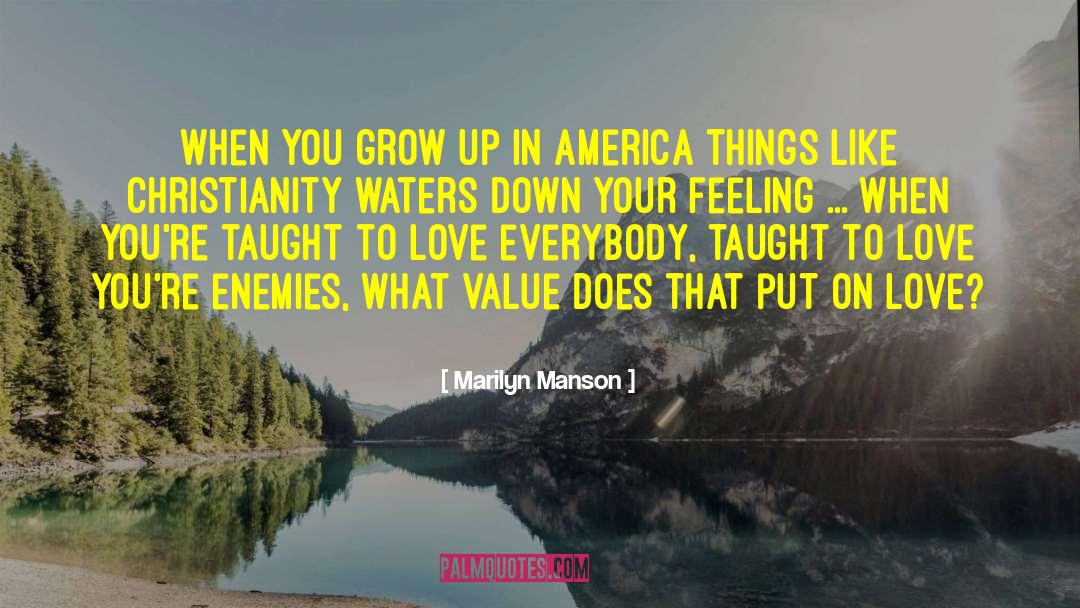 Devotion Love quotes by Marilyn Manson