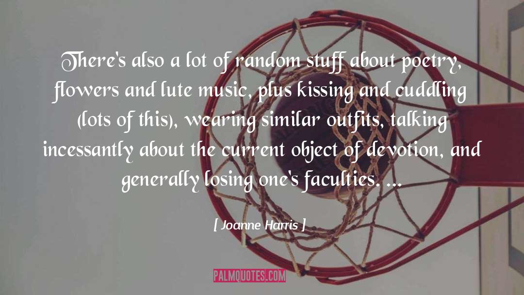 Devotion quotes by Joanne Harris