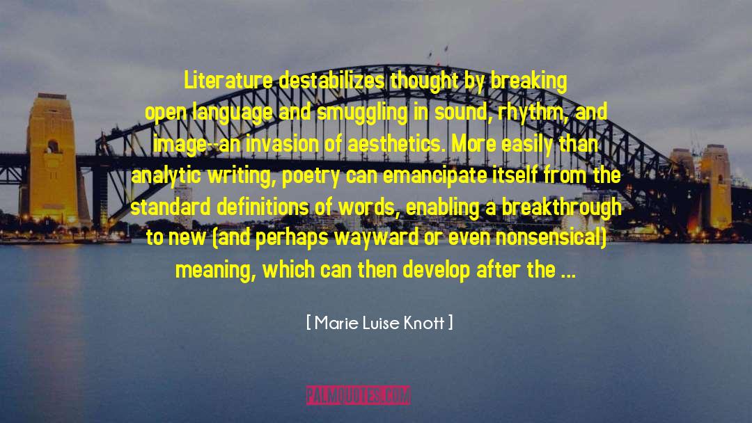 Devotional Literature quotes by Marie Luise Knott