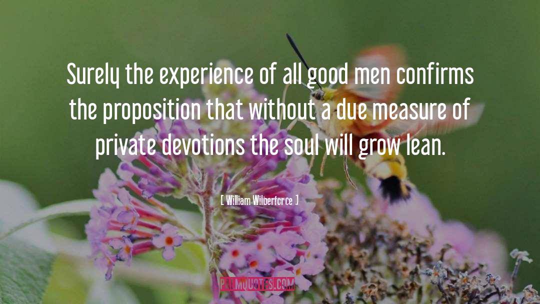 Devotions quotes by William Wilberforce