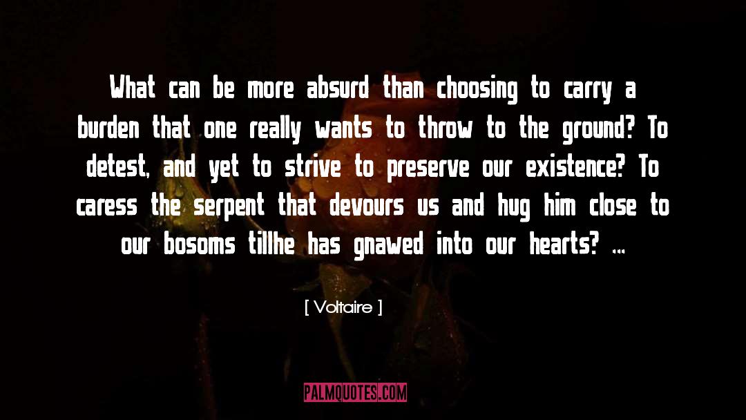 Devours quotes by Voltaire