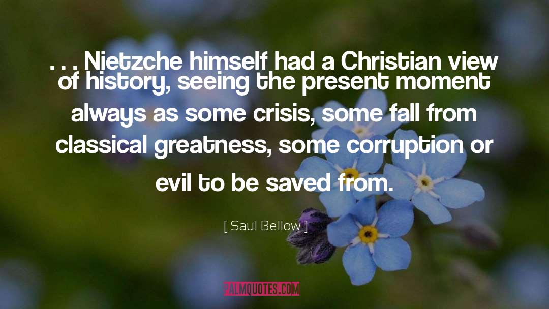 Devout Christian quotes by Saul Bellow