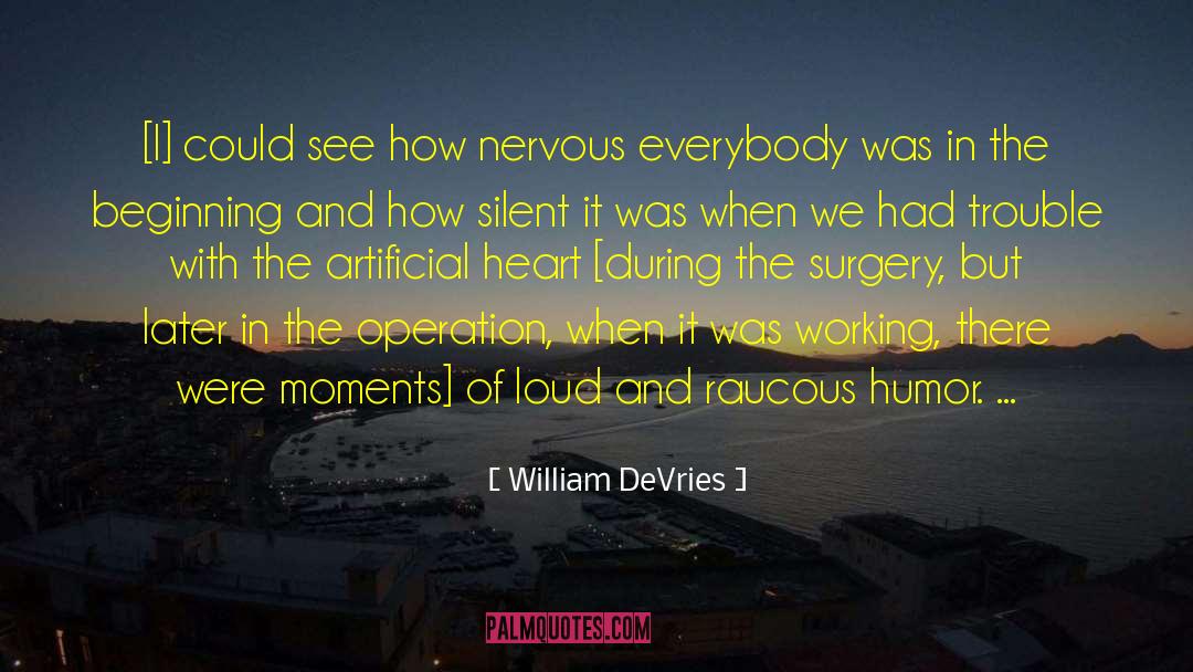 Devries quotes by William DeVries