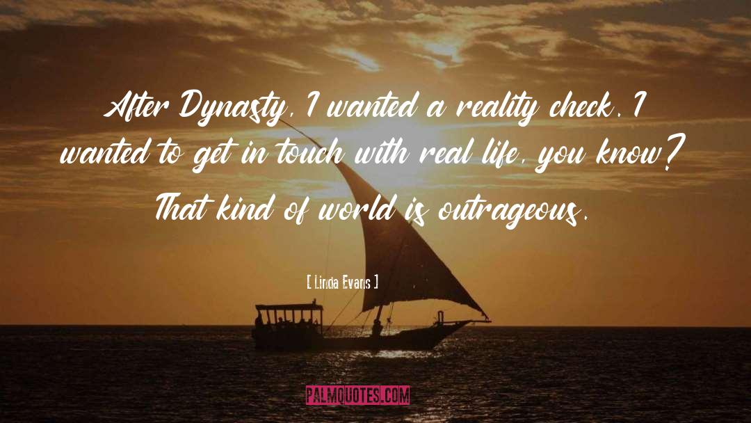Dewarren Dynasty quotes by Linda Evans