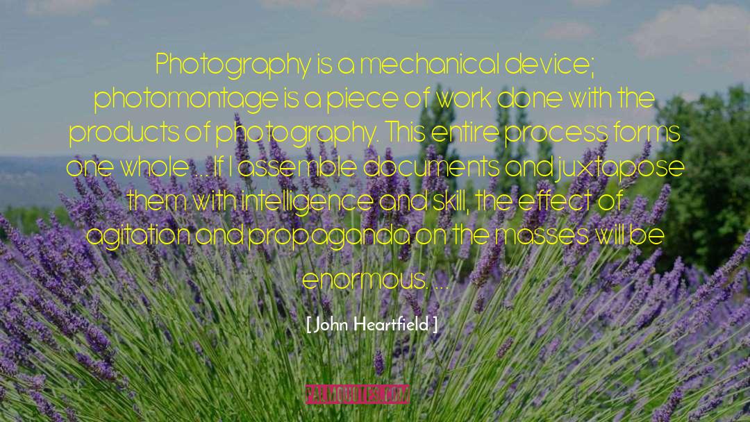 Dewdrops Photography quotes by John Heartfield