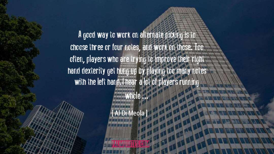 Dexterity Global quotes by Al Di Meola