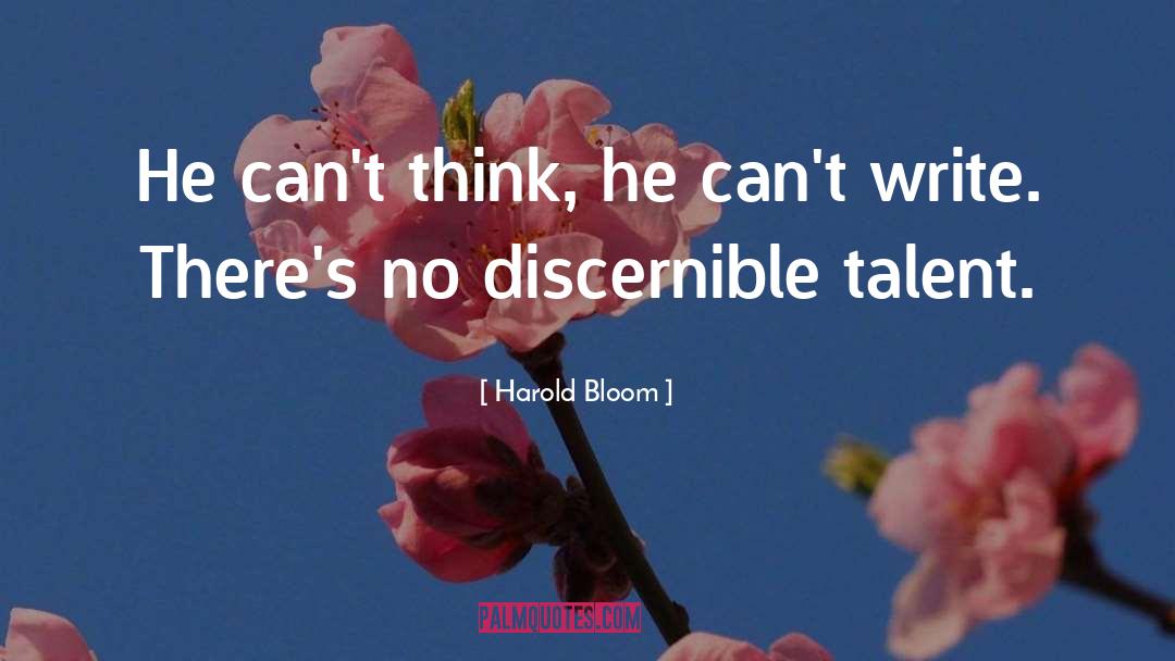 Dfw quotes by Harold Bloom